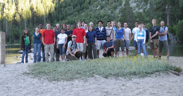 Twenty-seven hikers from EU-US HPC Summer School, 2011